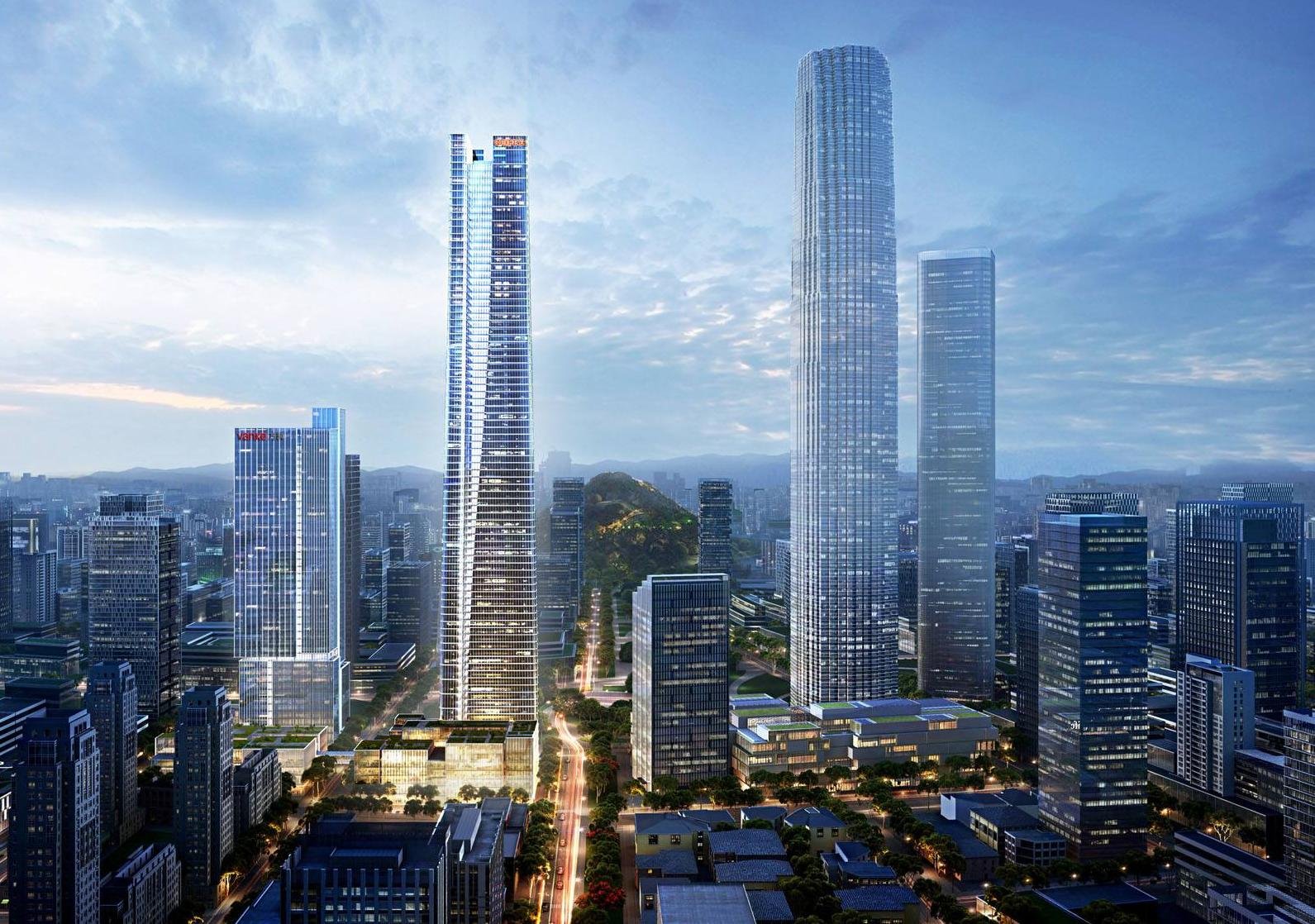济南平安金融中心360米超高层项目